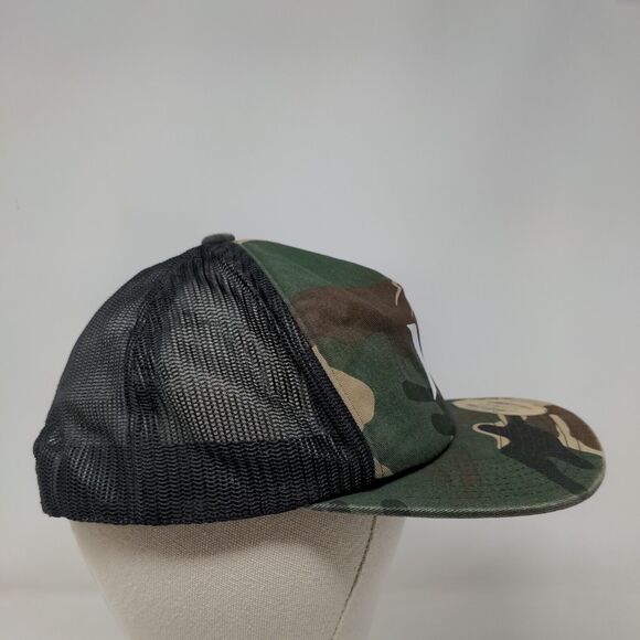 Hurley Snapback Mesh Back Trucker Hat Camouflage One Size Adjustable - Picture 4 of 8